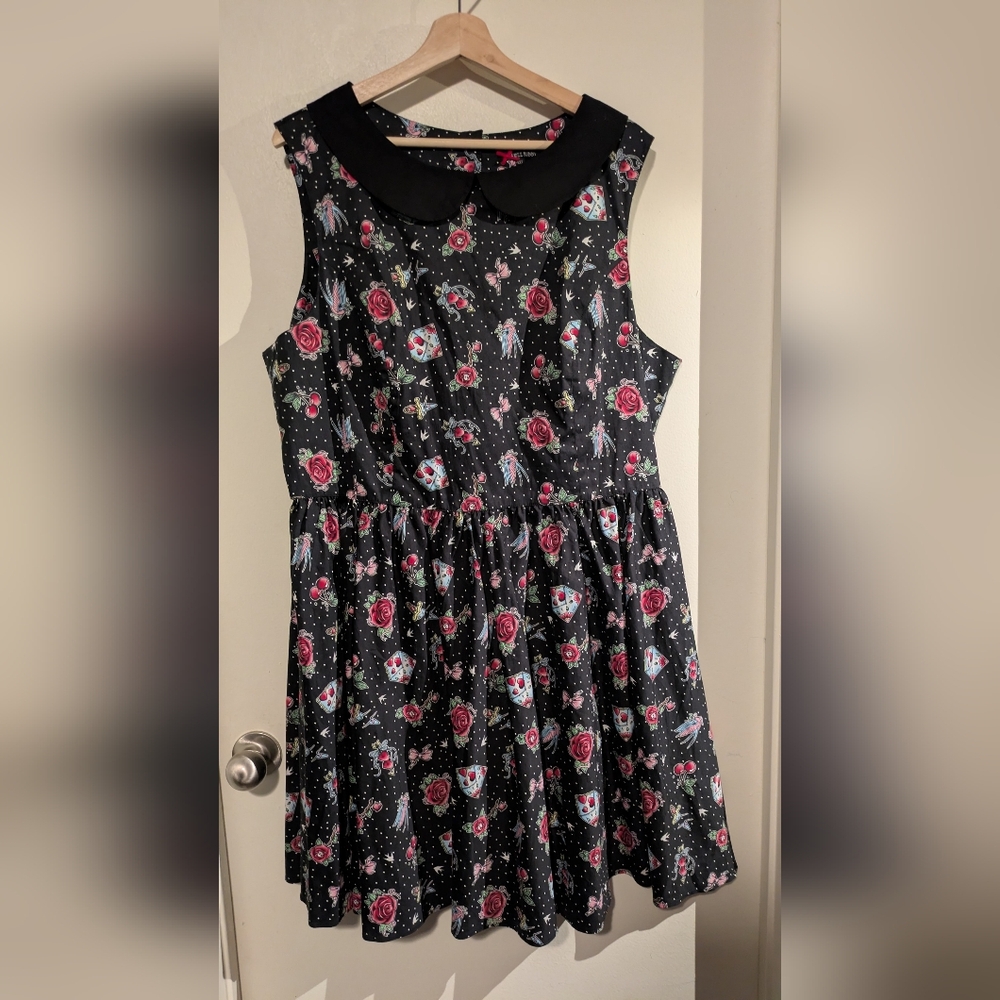 Gorgeous Hell Bunny 4XL dress with sweetheart back
